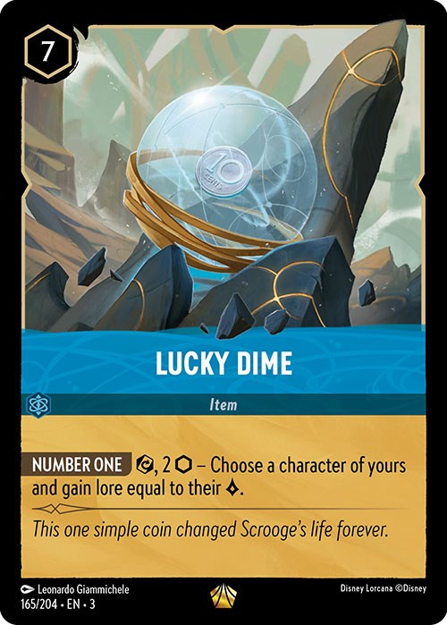 Image of Lucky Dime (165/204) [Into the Inklands]