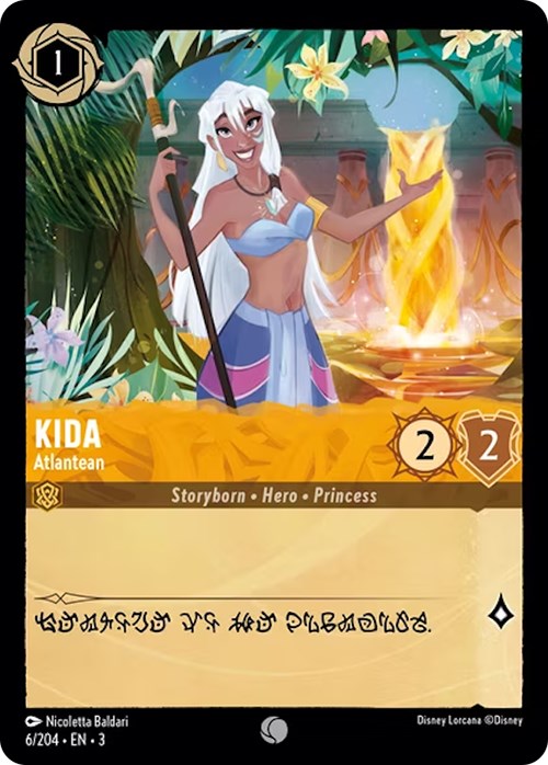 Image of Kida - Atlantean (6/204) [Into the Inklands]