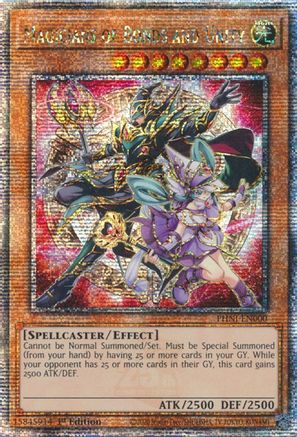 Image of Magicians of Bonds and Unity [PHNI-EN000] Quarter Century Secret Rare