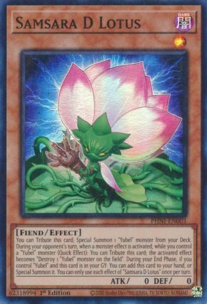 Image of Samsara D Lotus [PHNI-EN003] Super Rare