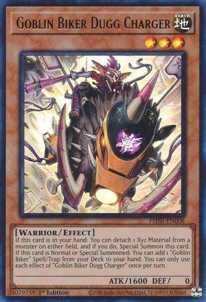 Image of Goblin Biker Dugg Charger [PHNI-EN008] Ultra Rare