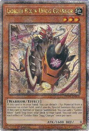 Image of Goblin Biker Dugg Charger [PHNI-EN008] Quarter Century Secret Rare
