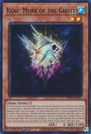 Image of Keaf, Murk of the Ghoti [PHNI-EN015] Super Rare