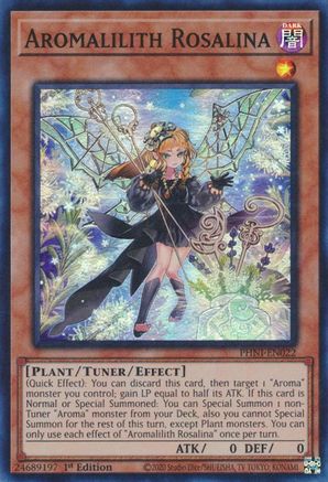 Image of Aromalilith Rosalina [PHNI-EN022] Super Rare