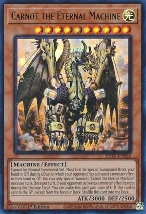Image of Carnot the Eternal Machine [PHNI-EN024] Ultra Rare