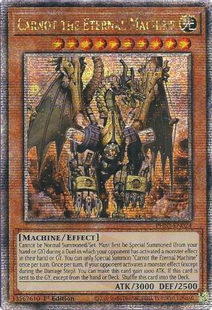 Image of Carnot the Eternal Machine [PHNI-EN024] Quarter Century Secret Rare