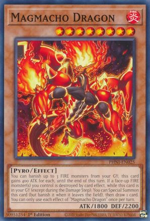Image of Magmacho Dragon [PHNI-EN025] Common