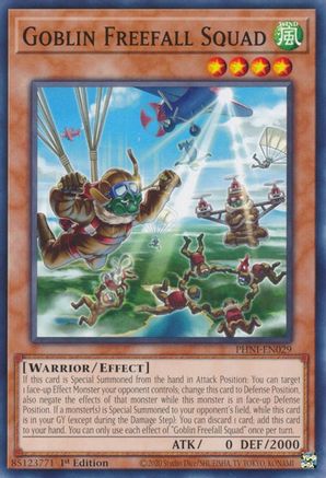 Image of Goblin Freefall Squad [PHNI-EN029] Common