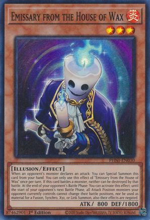 Image of Emissary from the House of Wax [PHNI-EN030] Super Rare