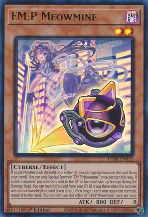 Image of EM:P Meowmine [PHNI-EN032] Ultra Rare
