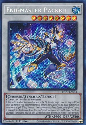 Image of Enigmaster Packbit [PHNI-EN042] Secret Rare