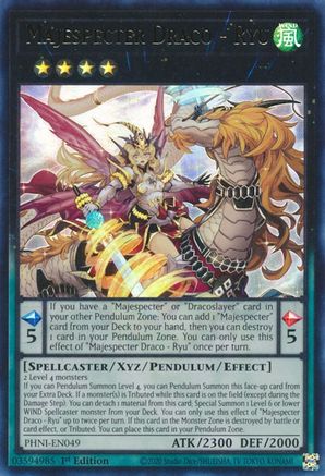 Image of Majespecter Draco - Ryu [PHNI-EN049] Ultra Rare