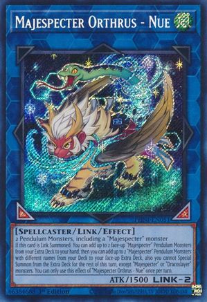 Image of Majespecter Orthrus - Nue [PHNI-EN051] Secret Rare