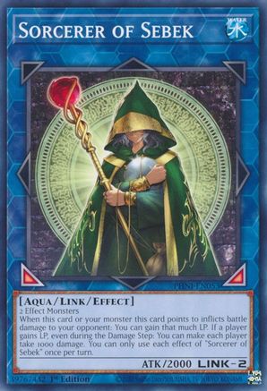 Image of Sorcerer of Sebek [PHNI-EN053] Common