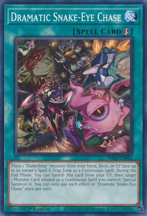 Image of Dramatic Snake-Eye Chase [PHNI-EN062] Common