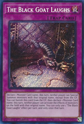 Image of The Black Goat Laughs [PHNI-EN078] Secret Rare