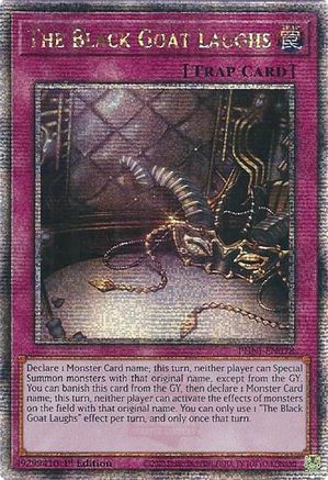 Image of The Black Goat Laughs [PHNI-EN078] Quarter Century Secret Rare