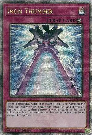 Image of Iron Thunder [PHNI-EN080] Quarter Century Secret Rare
