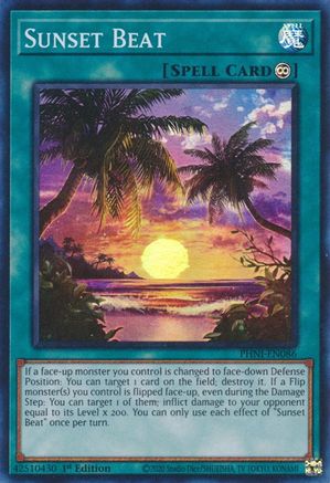 Image of Sunset Beat [PHNI-EN086] Super Rare