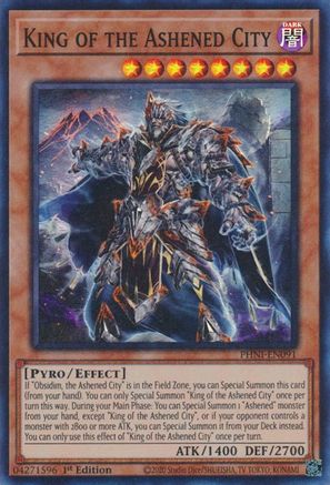 Image of King of the Ashened City [PHNI-EN091] Super Rare