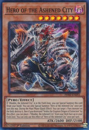 Image of Hero of the Ashened City [PHNI-EN092] Super Rare