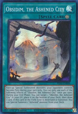 Image of Obsidim, the Ashened City [PHNI-EN094] Super Rare