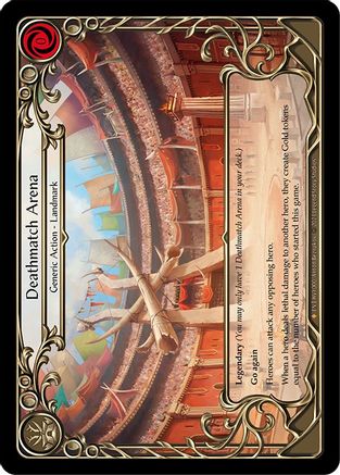 Image of Deathmatch Arena [HVY000] (Heavy Hitters)  Cold Foil