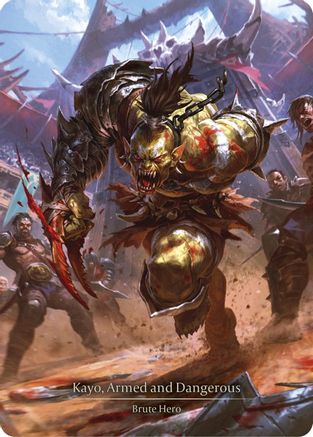 Image of Kayo, Armed and Dangerous (Marvel) [HVY001] (Heavy Hitters)  Cold Foil