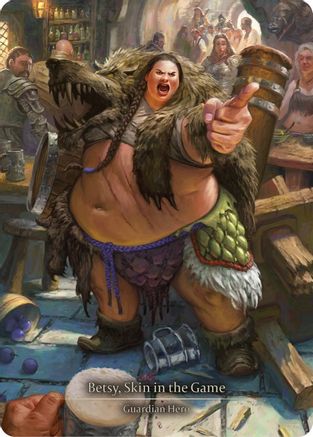 Image of Betsy, Skin in the Game (Marvel) [HVY045] (Heavy Hitters)  Cold Foil