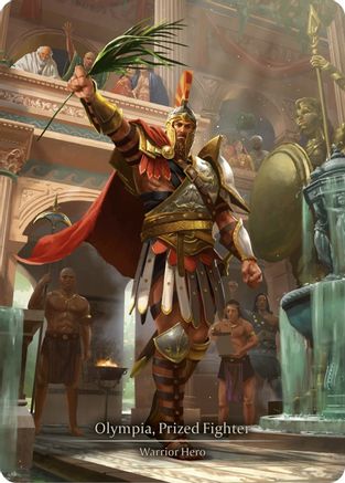 Image of Olympia, Prized Fighter (Marvel) [HVY092] (Heavy Hitters)  Cold Foil