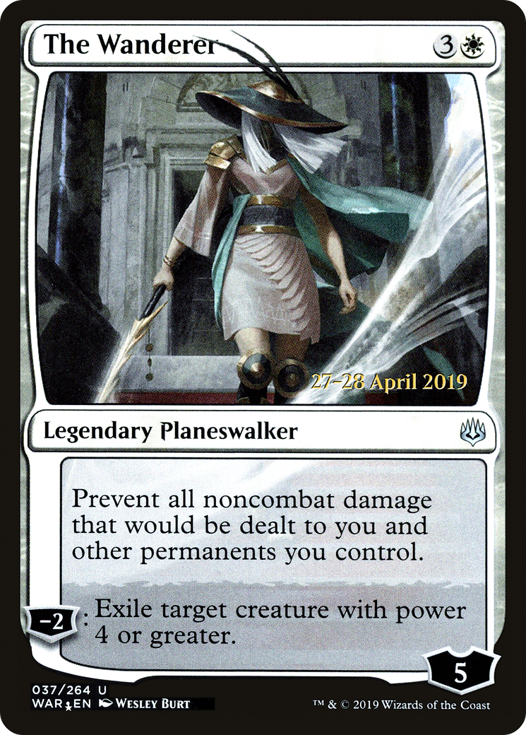 Image of The Wanderer [War of the Spark Prerelease Promos]