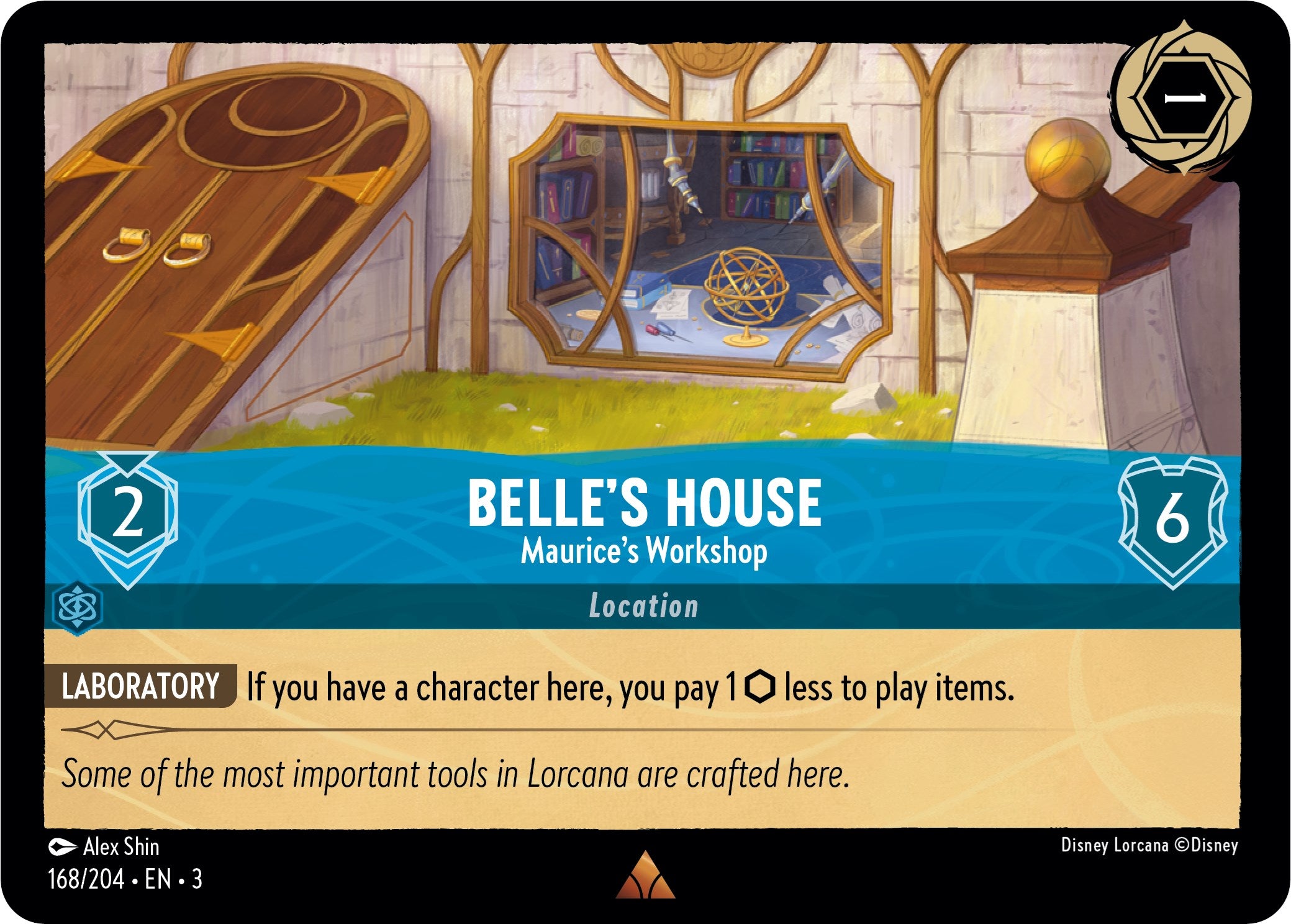 Image of Belle's House - Maurice's Workshop (168/204) [Into the Inklands]