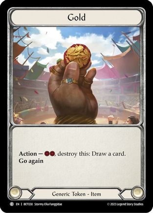 Image of Gold (BET030) - Blitz Deck: Heavy Hitters - Betsy