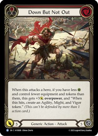 Image of Down But Not Out (KYO009) - Blitz Deck: Heavy Hitters - Kayo