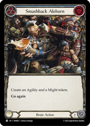 Image of Smashback Alehorn [RNR027] (Rhinar Hero Deck)