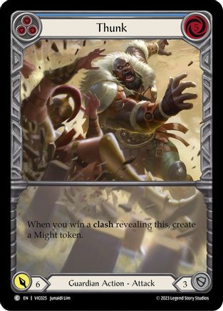 Image of Thunk (Blue) [VIC025] (Heavy Hitters Victor Blitz Deck)