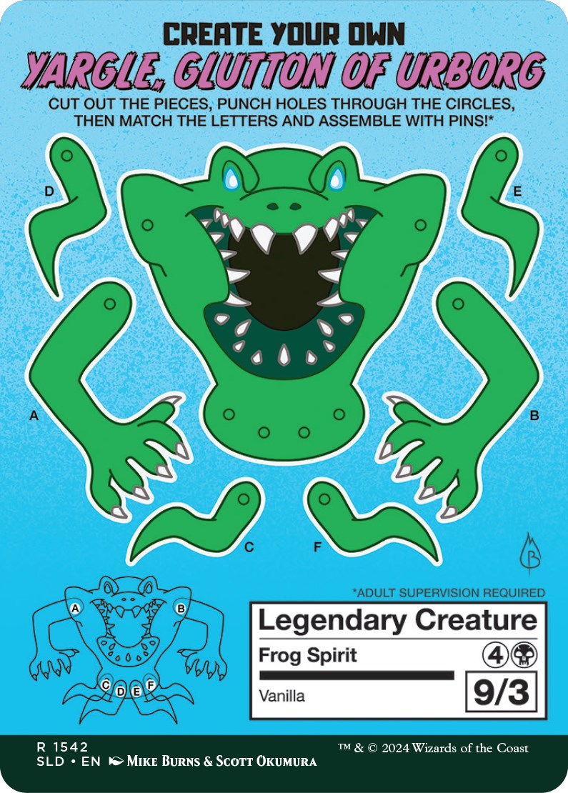 Image of Yargle, Glutton of Urborg [Secret Lair Drop Series]