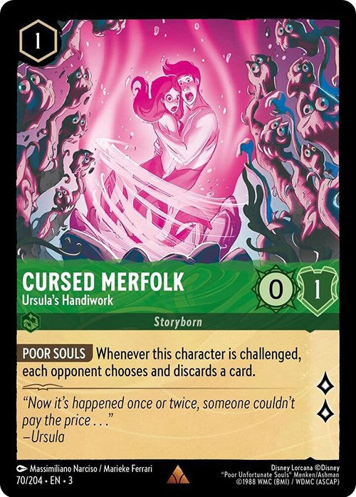 Image of Cursed Merfolk - Ursula's Handiwork (70/204) [Into the Inklands]