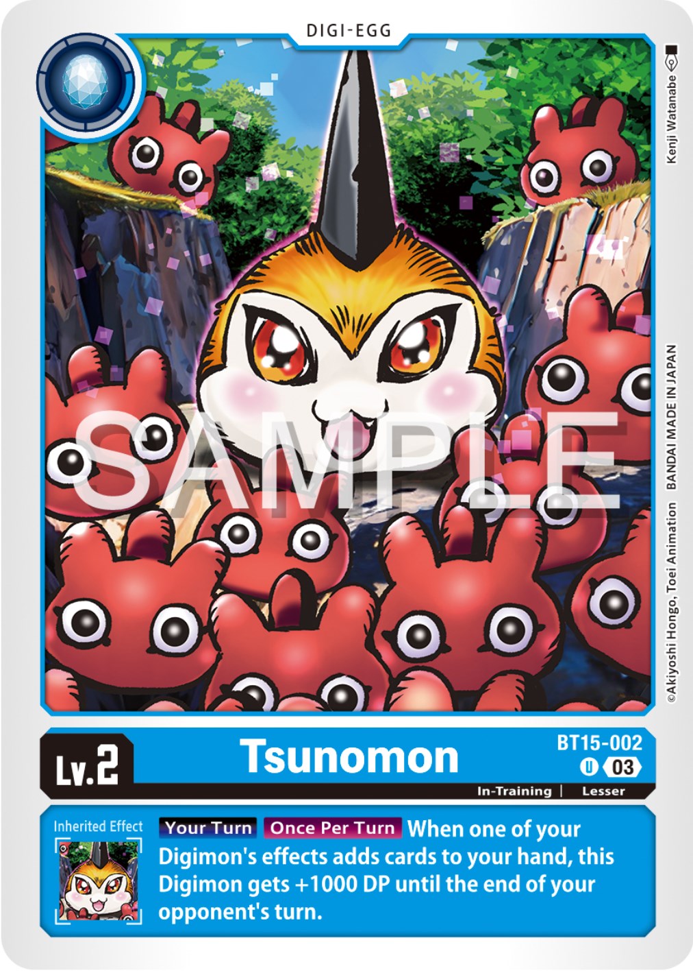 Image of Tsunomon [BT15-002] [Exceed Apocalypse]
