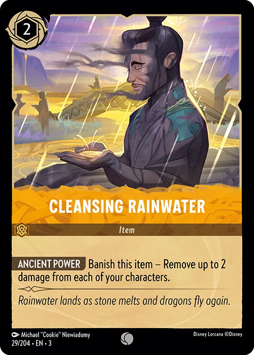 Image of Cleansing Rainwater (29/204) [Into the Inklands]