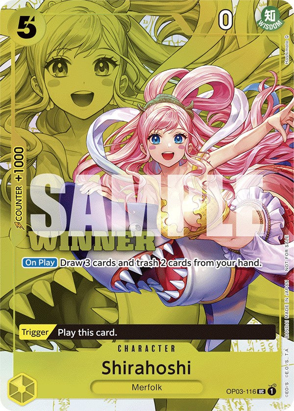 Image of Shirahoshi (Winner Pack Vol. 6) [One Piece Promotion Cards]