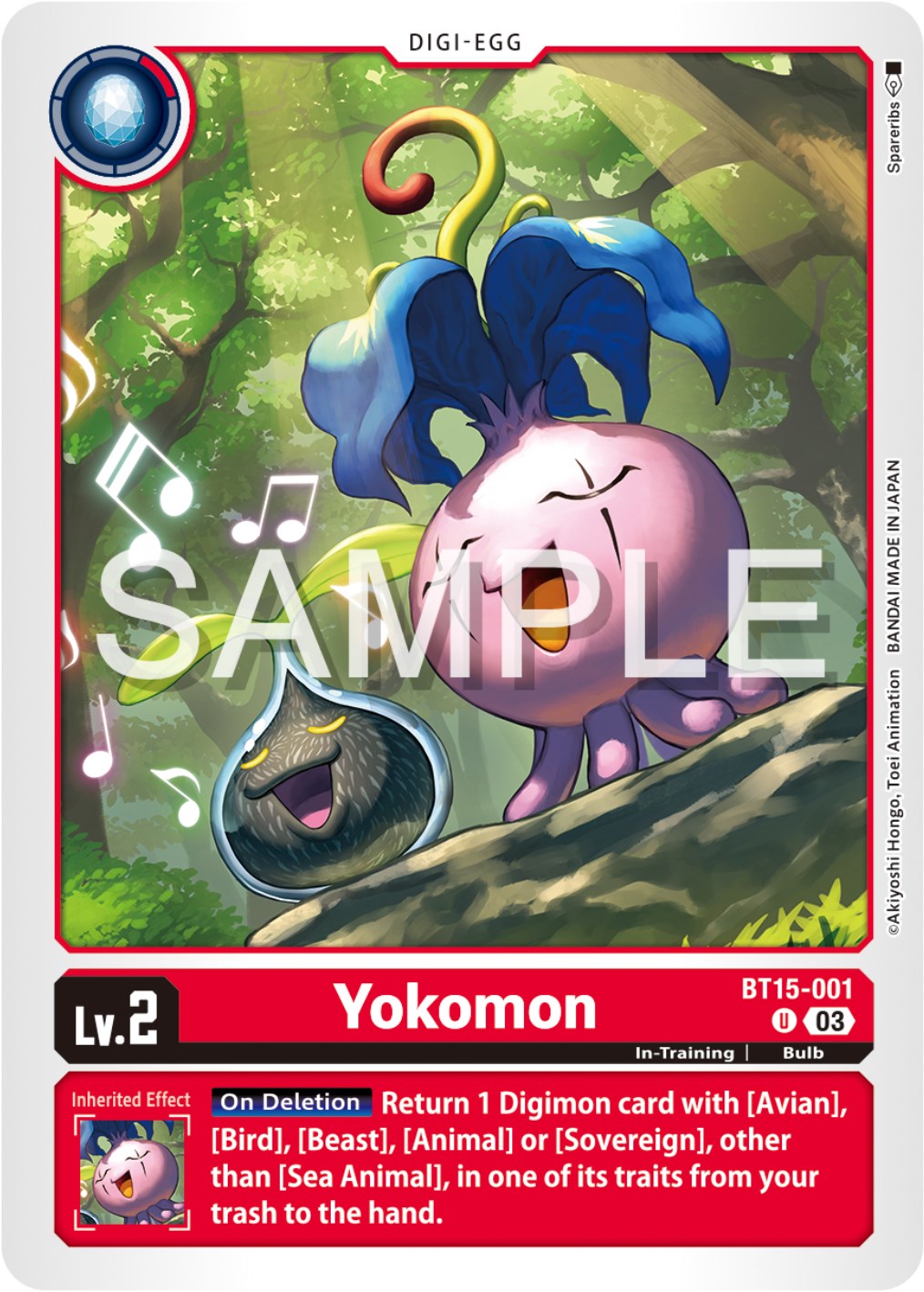 Image of Yokomon [BT15-001] [Exceed Apocalypse]
