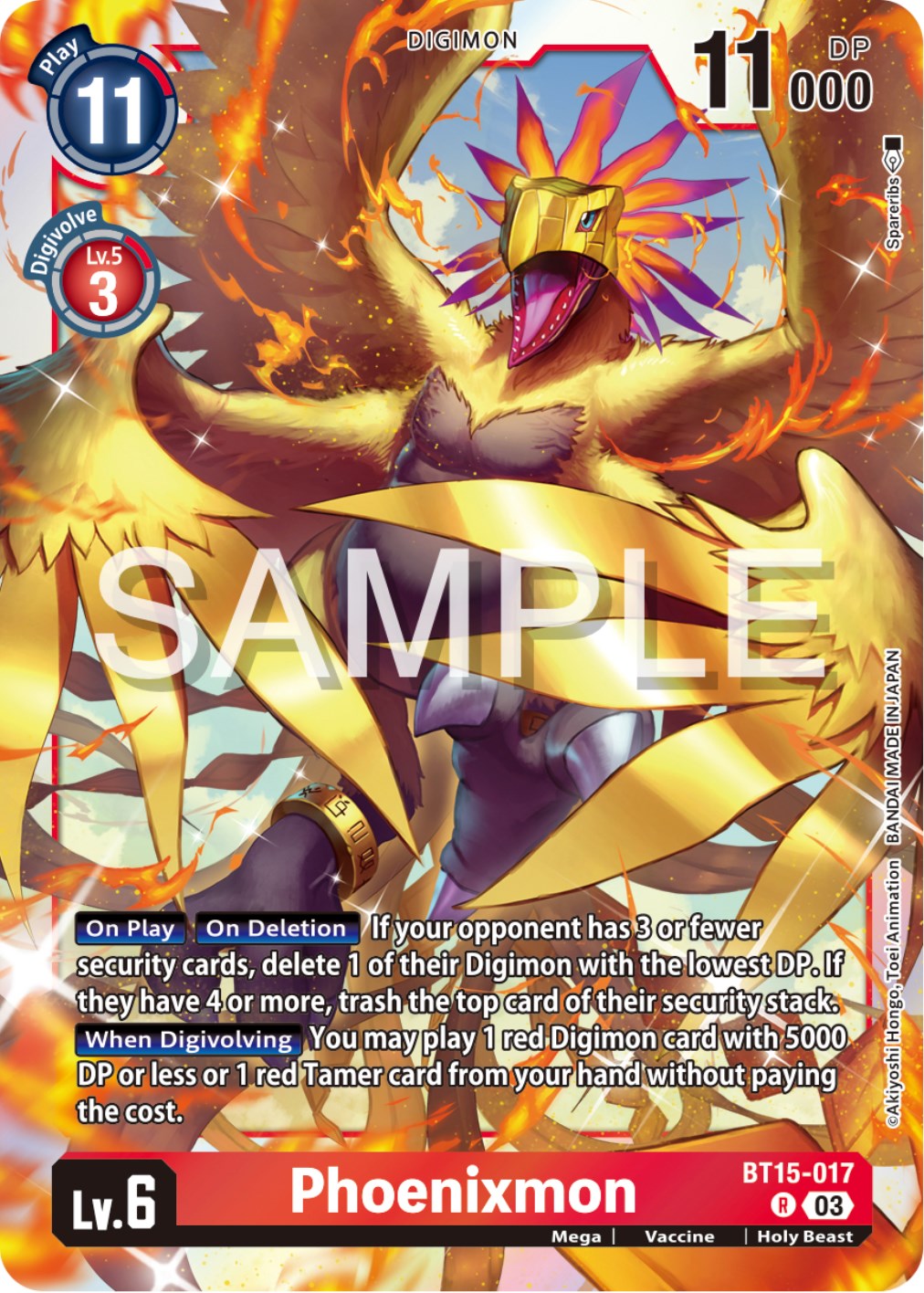 Image of Phoenixmon [BT15-017] [Exceed Apocalypse]