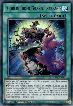 Image of Goblin Biker Grand Entrance [PHNI-ENSP1] Ultra Rare