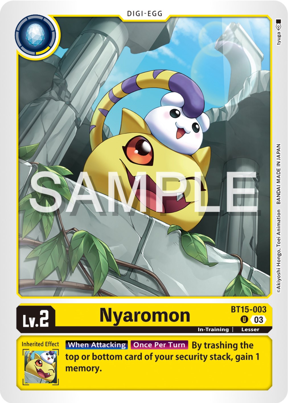 Image of Nyaromon [BT15-003] [Exceed Apocalypse]