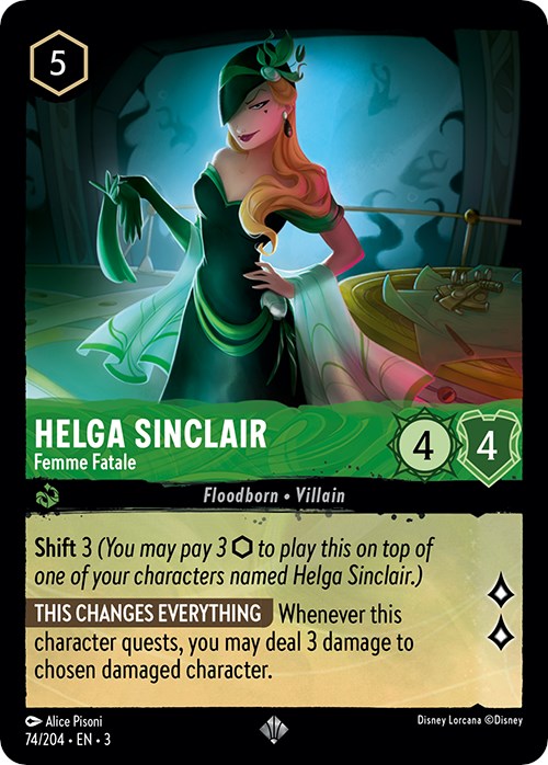 Image of Helga Sinclair - Femme Fatale (74/204) [Into the Inklands]