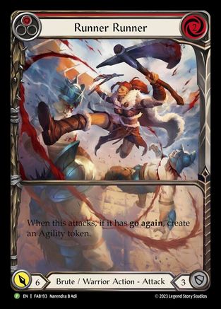 Image of Runner Runner [FAB193] (Promo)  Rainbow Foil