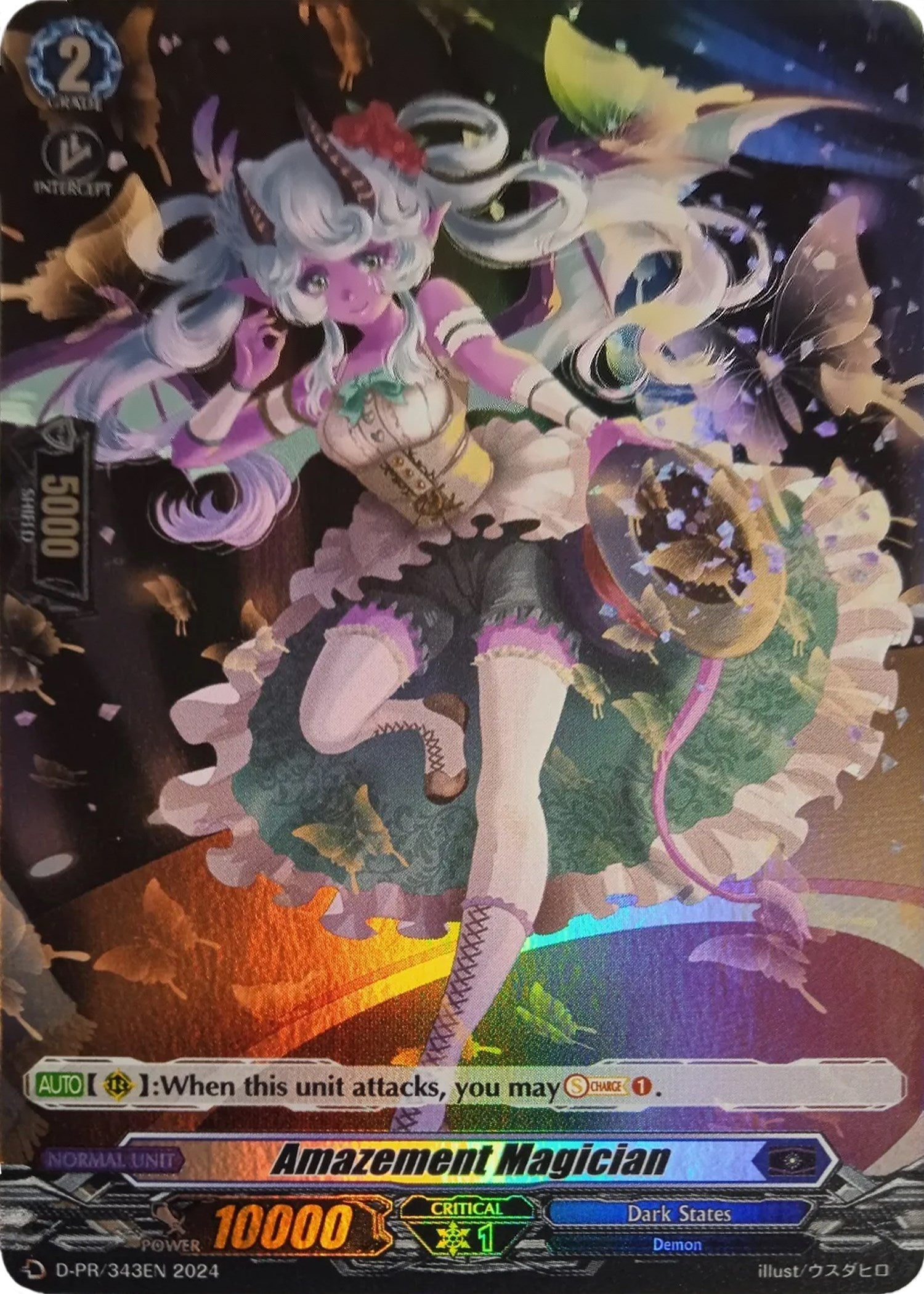 Image of Amazement Magician (Foil) (D-PR/343EN) [D Promo Cards]