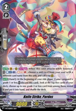 Image of Knife Strike, Pardos (V-PR/289EN) [V Promo Cards]
