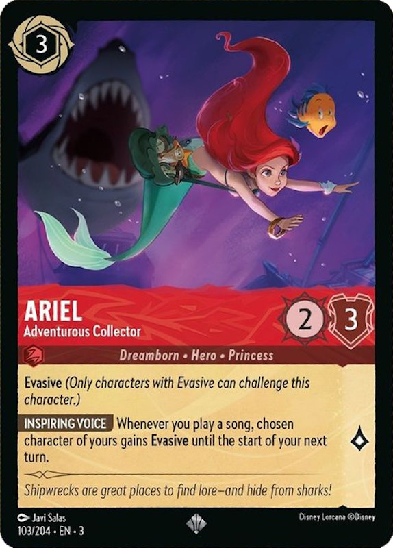 Image of Ariel - Adventurous Collector (103/204) [Into the Inklands]